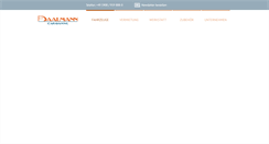 Desktop Screenshot of daalmann.de