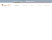 Tablet Screenshot of daalmann.de